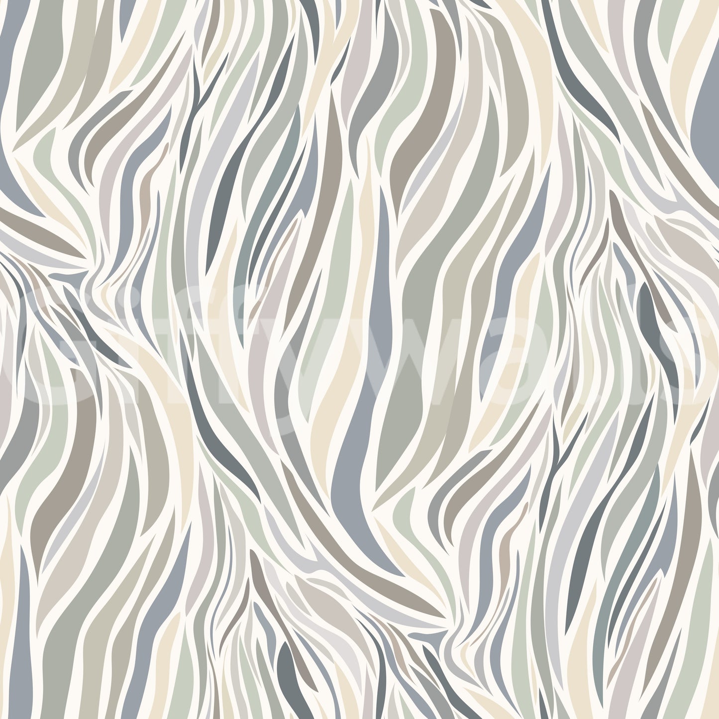 Abstract Fluid Wave Texture Wallpaper