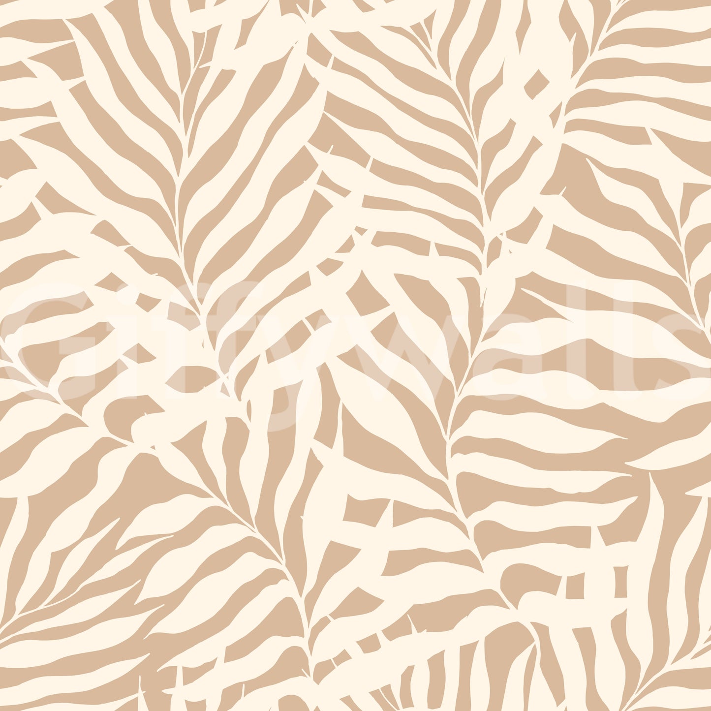 Minimalist Botanical Palm Leaves Wallpaper