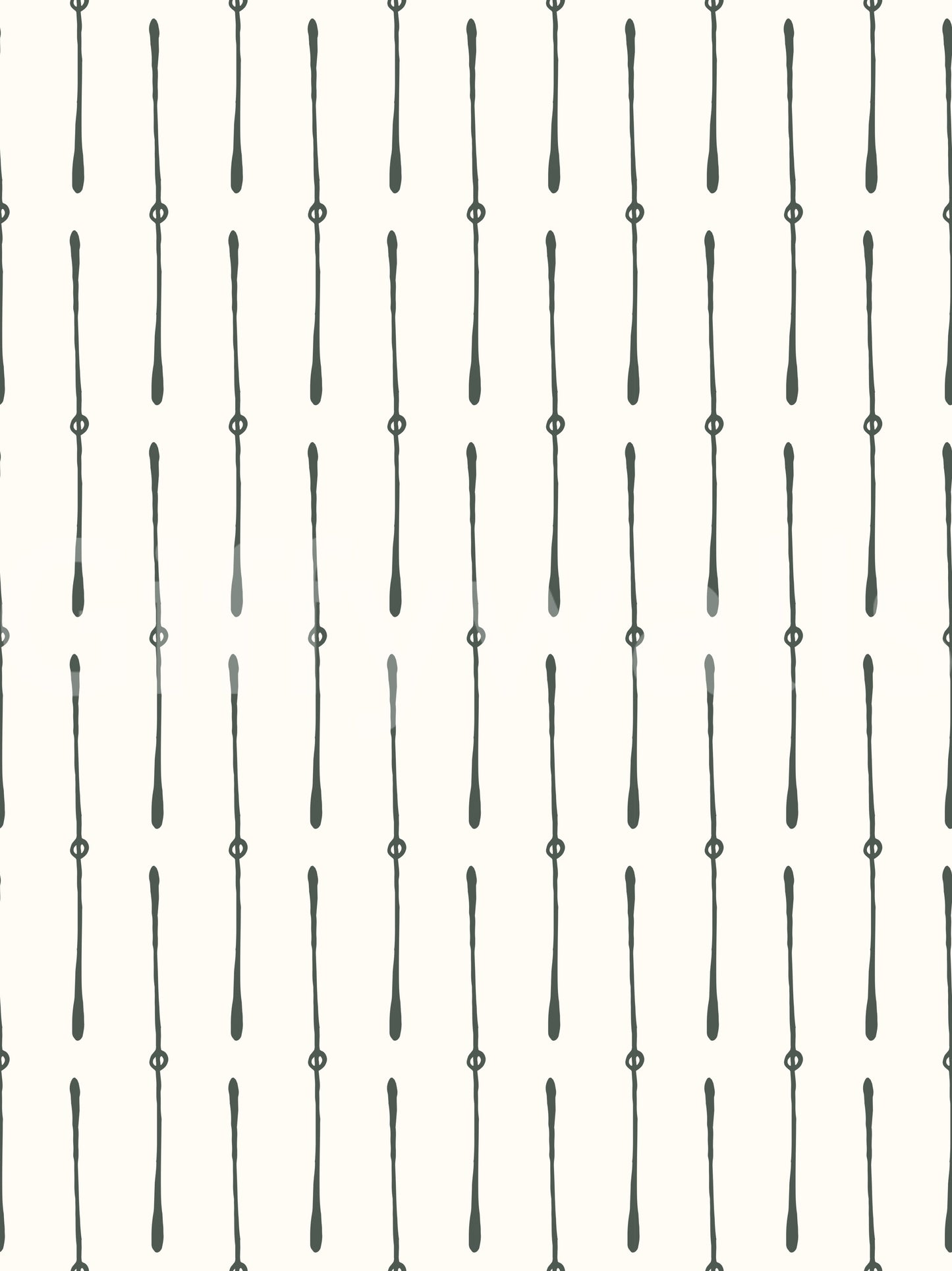 Modern Linear Spaced Strokes Pattern Wallpaper
