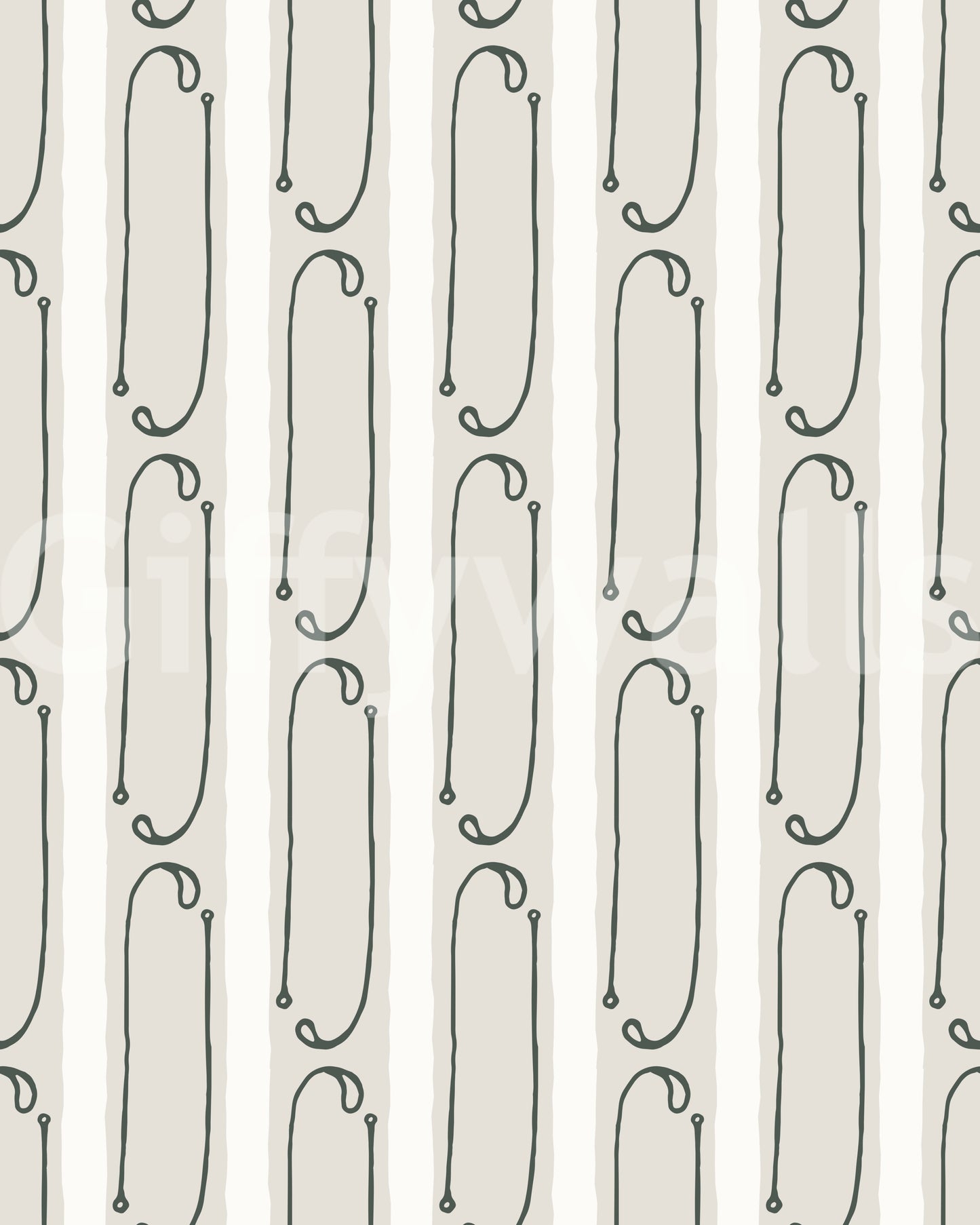 Abstract Organic Vertical Lines Wallpaper
