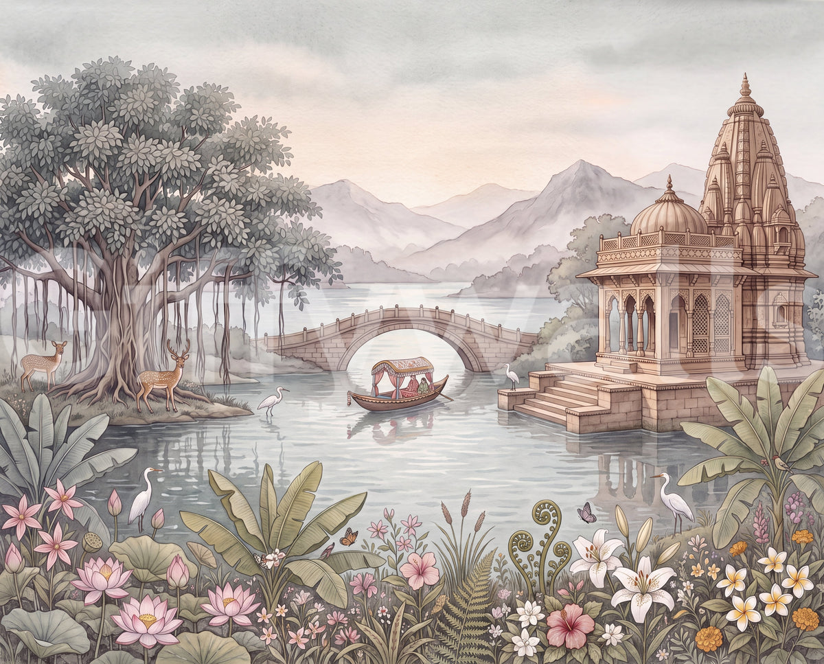 Celestial Palace Garden Wall Mural