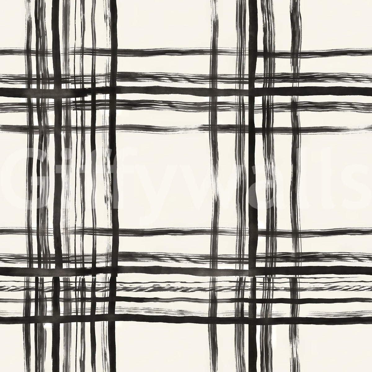Minimalist Monochrome Grid Wallpaper