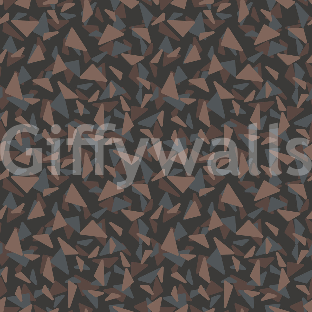 Abstract Geometric Triangle Mosaic Wallpaper