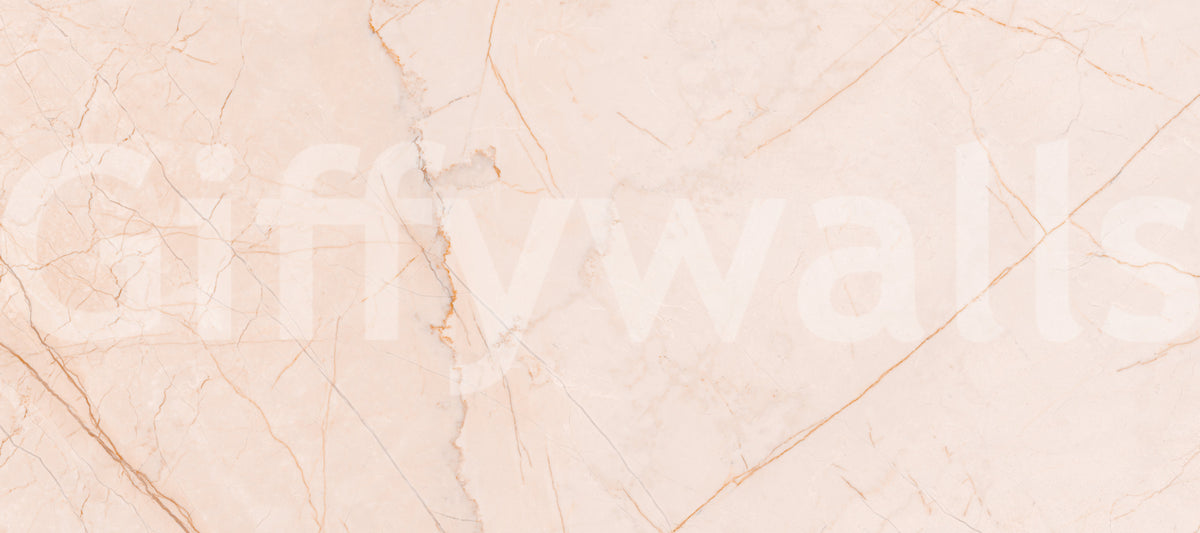 Blush Marble Vein Stone Wall Mural