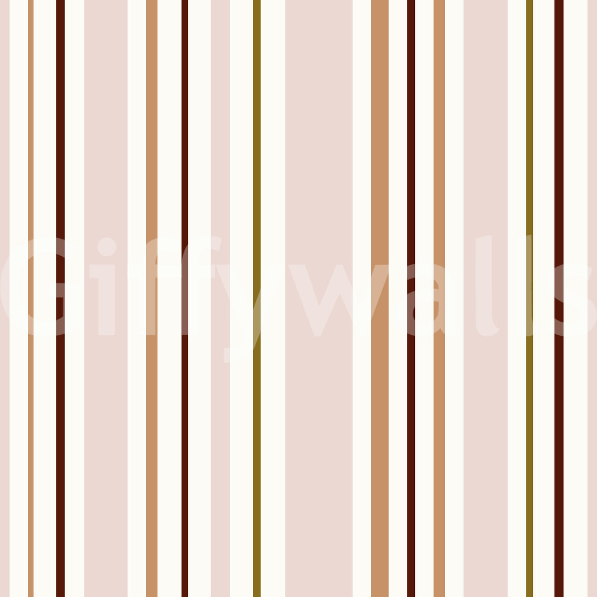 Modern Linear Rhythm in Neutral Tones Wallpaper