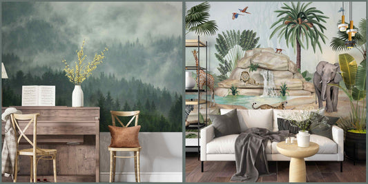Forest Wallpaper vs. Tropical Wallpaper: That Fits Your Space?