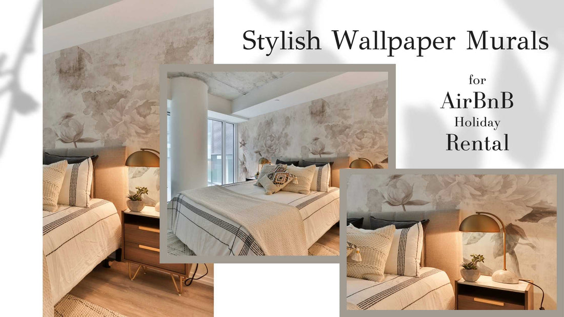 6 trendy wall murals to boost your AirBnB holiday rental