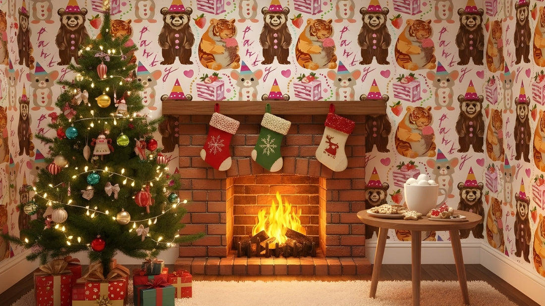 Christmas Wallpaper for Walls: Festive Wall Murals & Holiday Ideas 2026