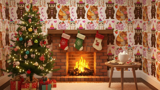 Christmas Wallpaper for Walls: Festive Wall Murals & Holiday Ideas 2026
