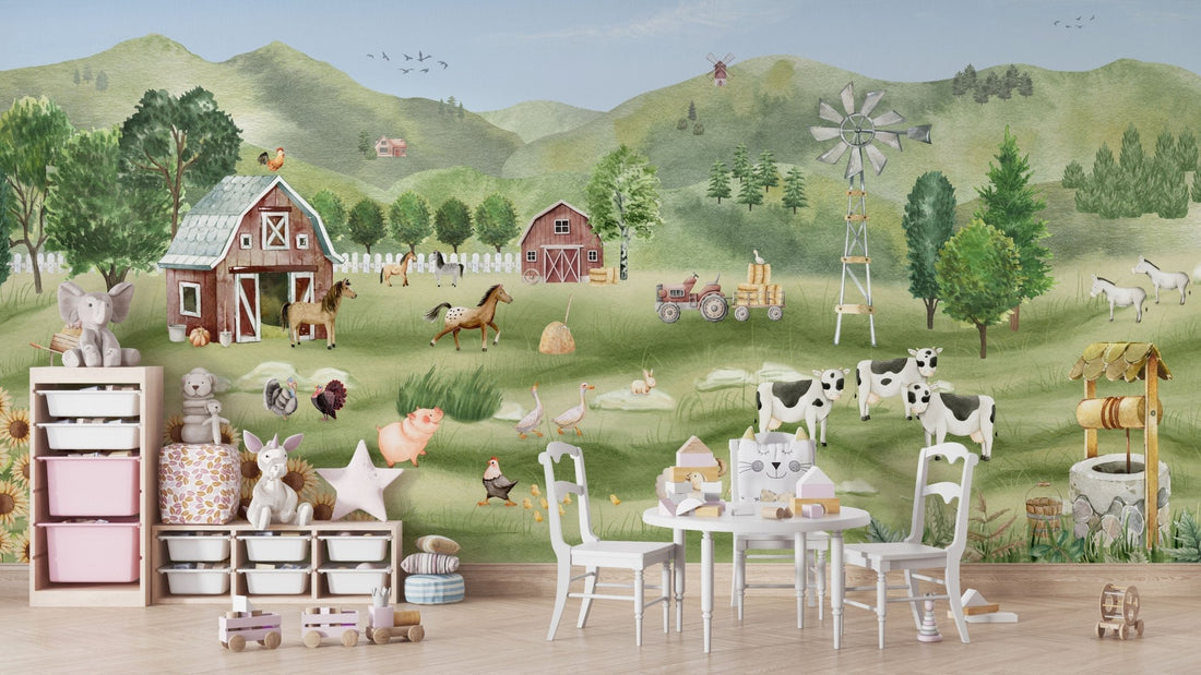 Cottagecore wallpaper ideas for modern homes