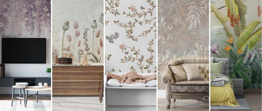 Floral Wallpapers: How to Style Vintage and Modern Looks in Your Home - Giffywalls