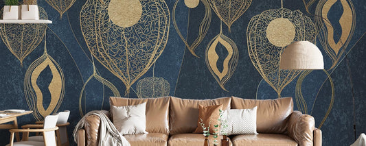 The Art of Nature: Leaf Wallpaper Ideas for Interior Designers - Giffywalls