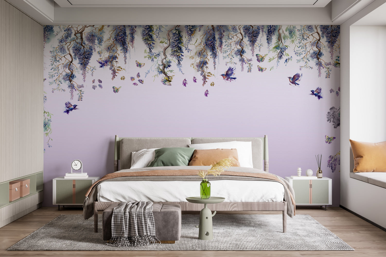 Purple Wallpaper for Elegant and Stylish Home Decor