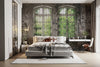 Faux Window Wallpaper