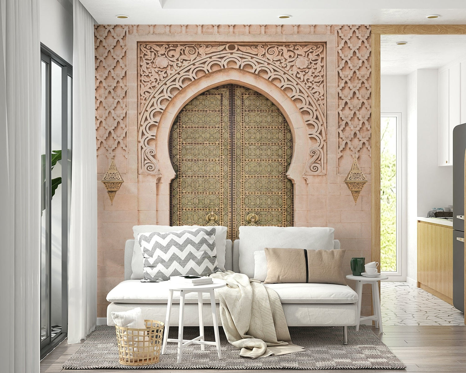 entryway wallpaper with welcoming foyer and hallway murals