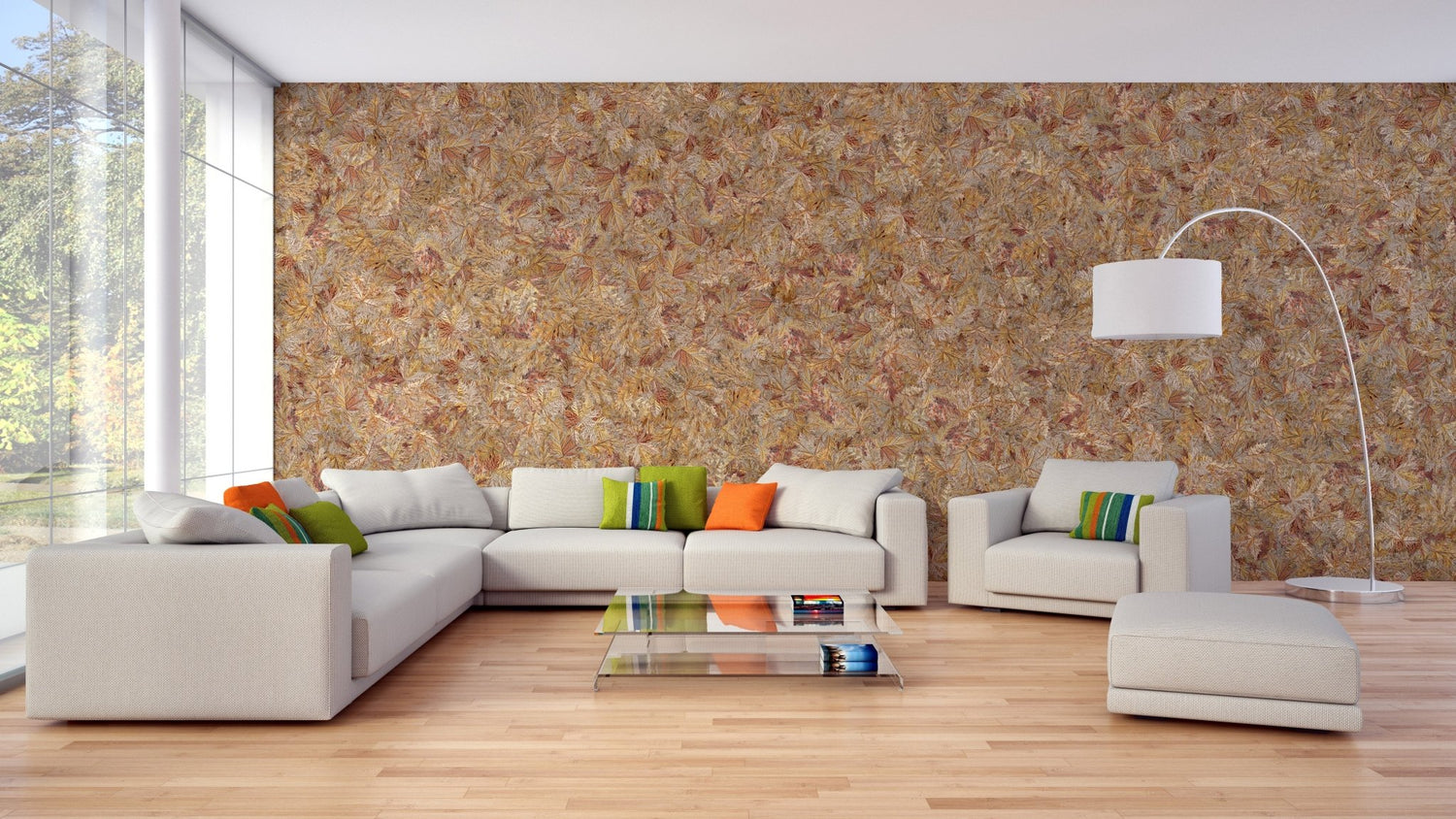Earthy brown wallpaper showing warm textured patterns 
