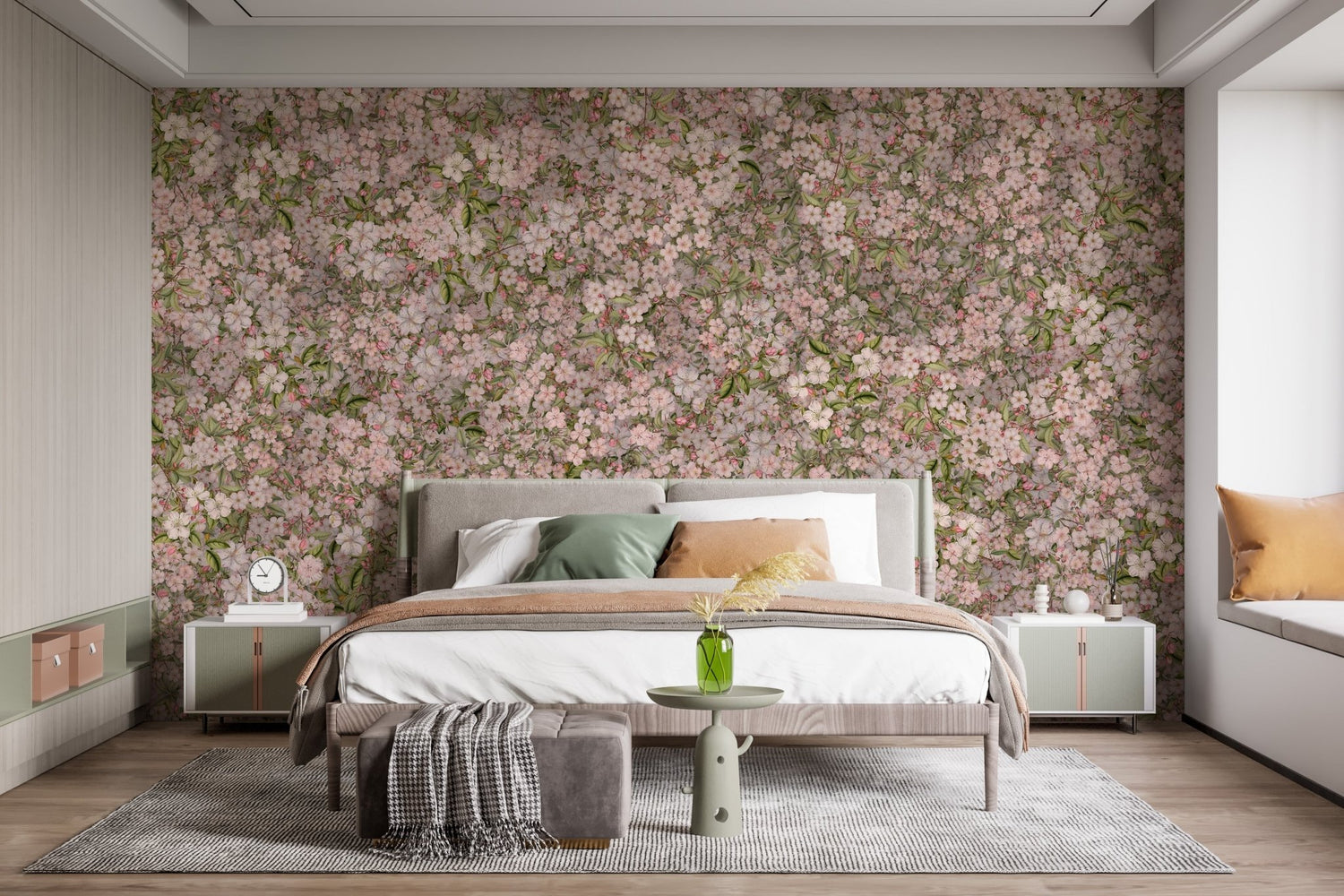  Cherry blossom wallpaper with pink Sakura branches