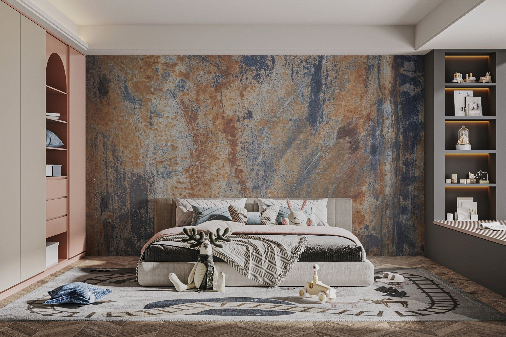 Rustic Wallpaper | Barn Wood, Brick & Farmhouse - Giffywalls