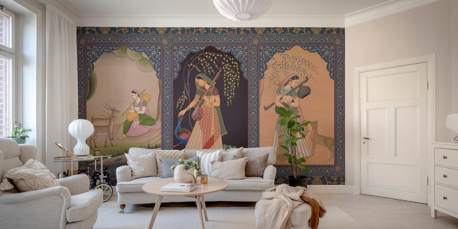 Sculpture Wallpaper - Transform Walls with Artful Designs