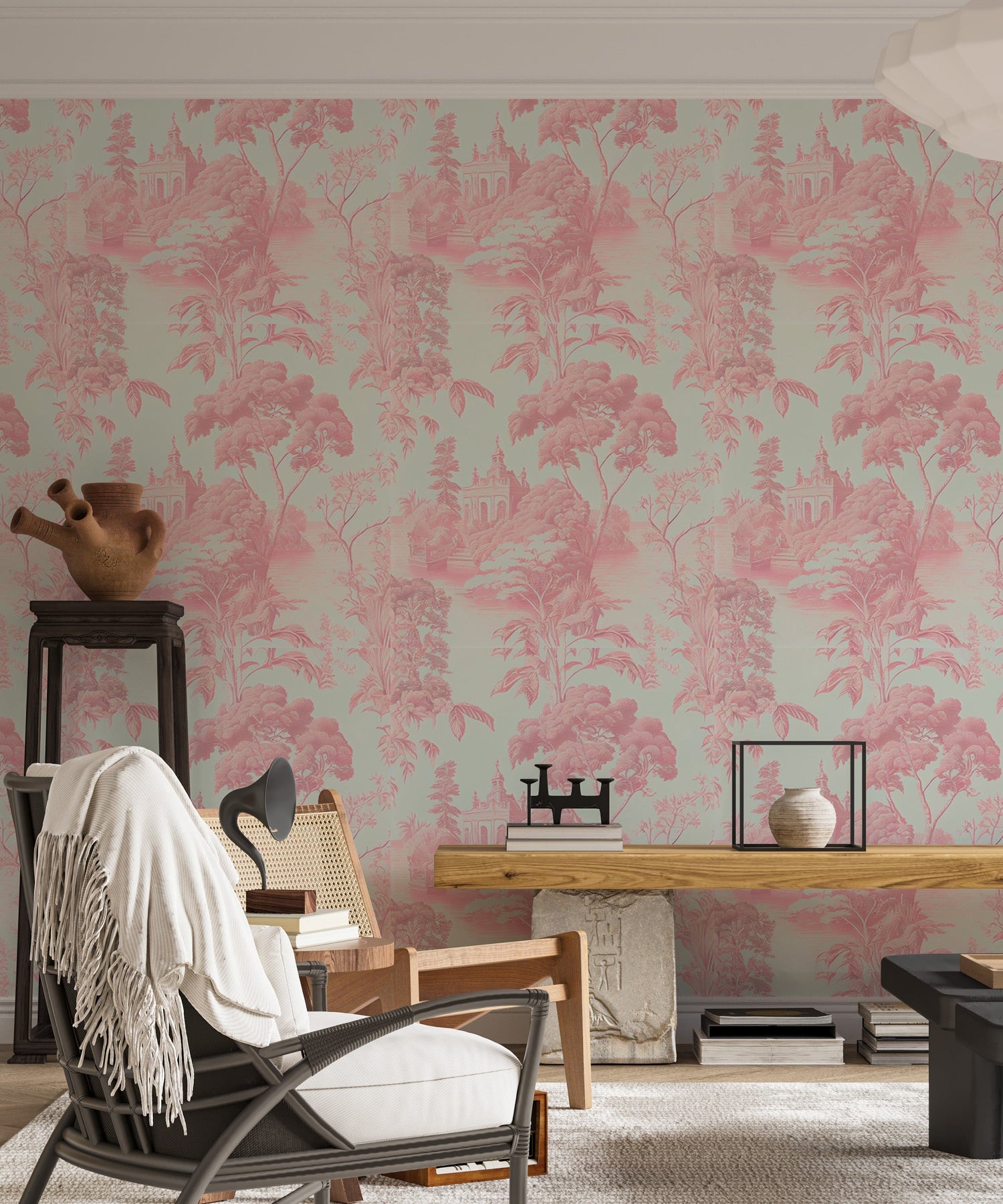 Toile wallpaper