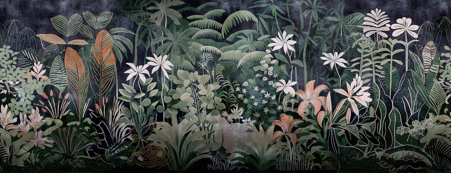  Tropical wallpaper murals for modern home decor