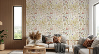 Apothecary Wildflower Sketch Wallpaper⁠