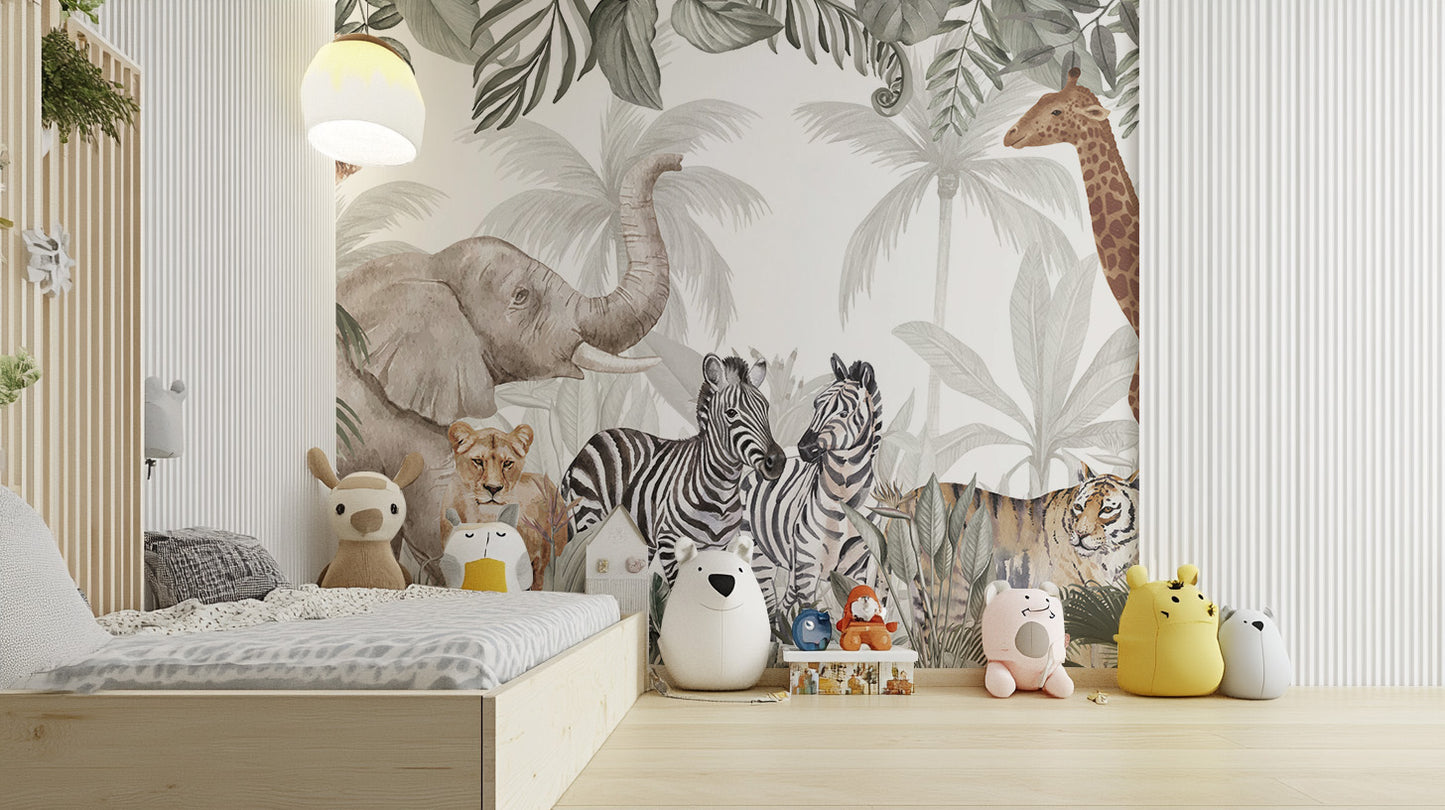 Animal Forest Wall Mural