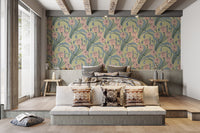 Stylish Spring Elegance wallpaper for bright, cheerful spaces.
