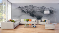 Foggy Mountain Wallpaper Mural
