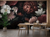 Floral Elegance Wall Mural - Giffywalls