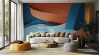 Stunning Strips Wallpaper Mural - Giffywalls