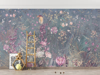 Lavender Field Wall Mural
