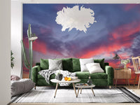 Twilight Cloudscape Art Wall Mural