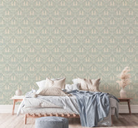 Poppy and the Hare design – peaceful wallpaper for kids' rooms

