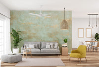 Copper Patina Accent Wallpaper Mural - Giffywalls