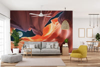 Nature-inspired Canyon wallpaper murals
