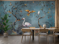 Lush Paradise Forest Wall Mural
