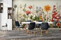 Flora Elegance Botanical Wallpaper - Giffywalls