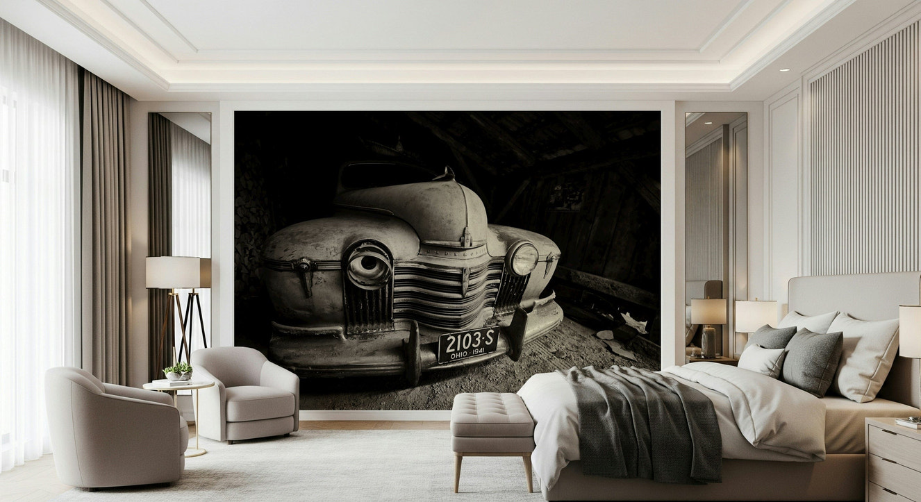 Vintage Ride: 1941 Olds Wall Mural -2348972