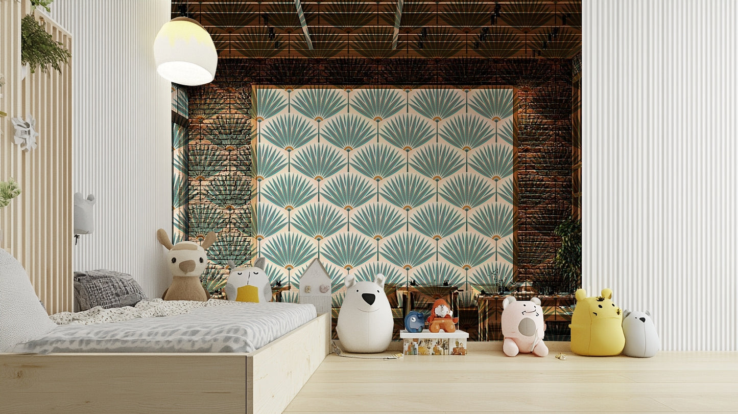 Tropical Teal Paradise