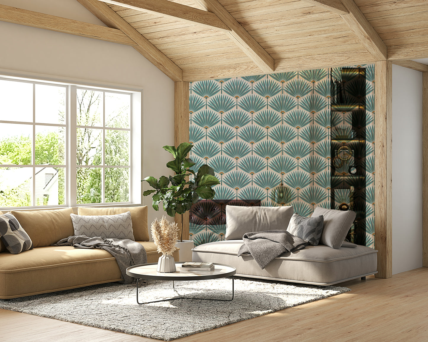 Tropical Teal Paradise