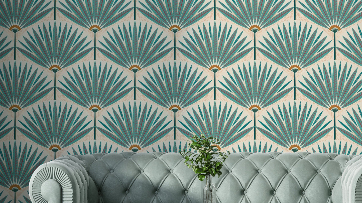 Tropical Teal Paradise