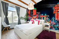 Bright neon signs in downtown Bangkok

