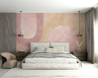 Stylish abstract wallpaper for romantic interiors

