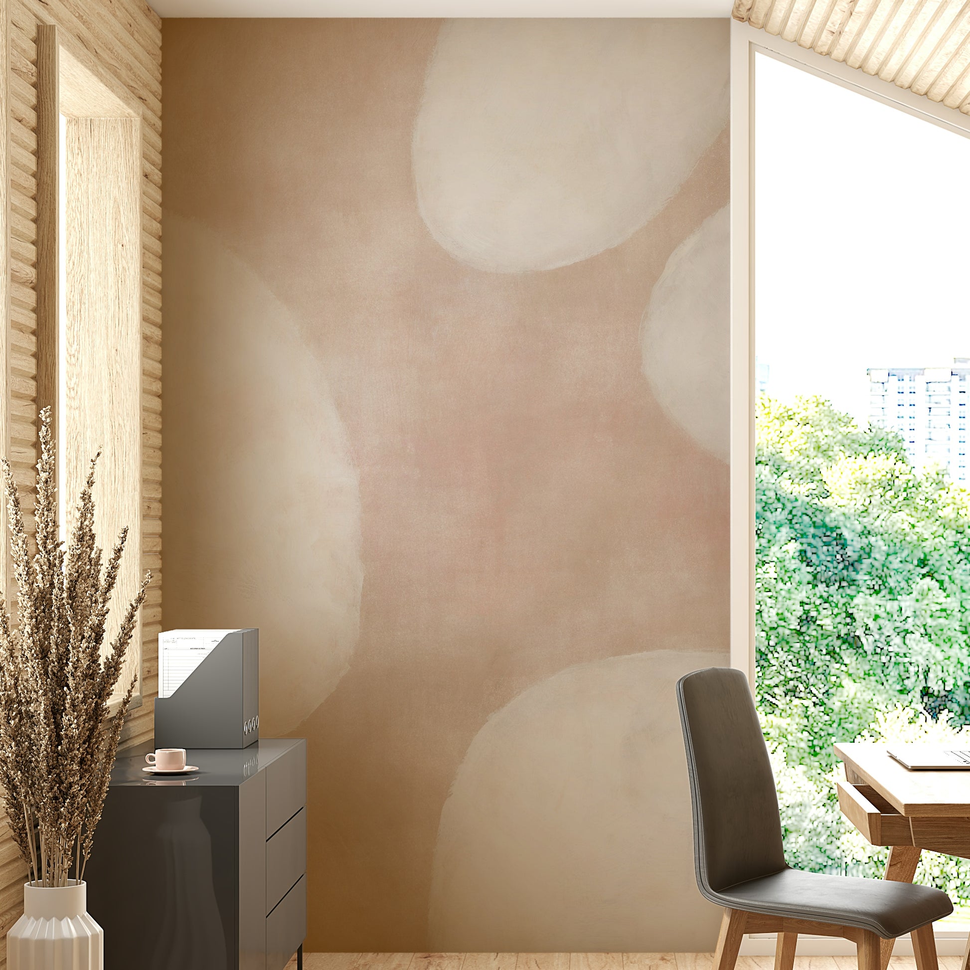 Gentle pastel cloud wallpaper

