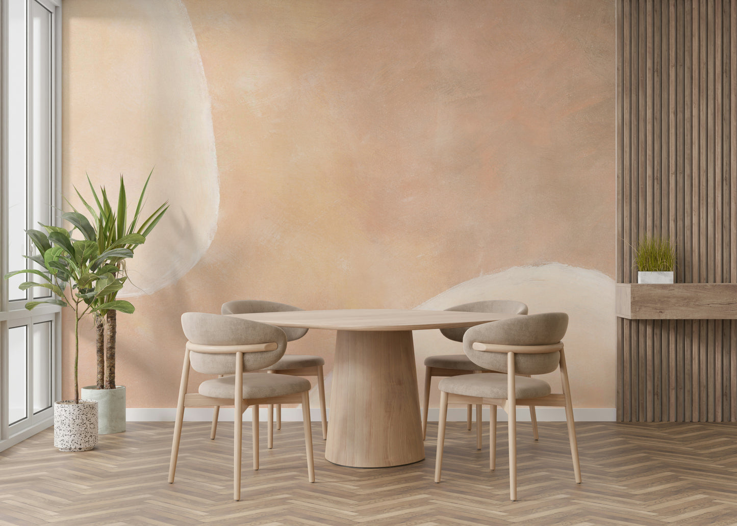 Minimalist abstract wallpaper design

