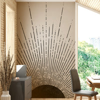 Sun rays abstract wallpaper for wall

