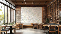 Botanical floral wallpaper mural for walls

