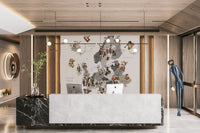 Illustrated map of Europe with animals

