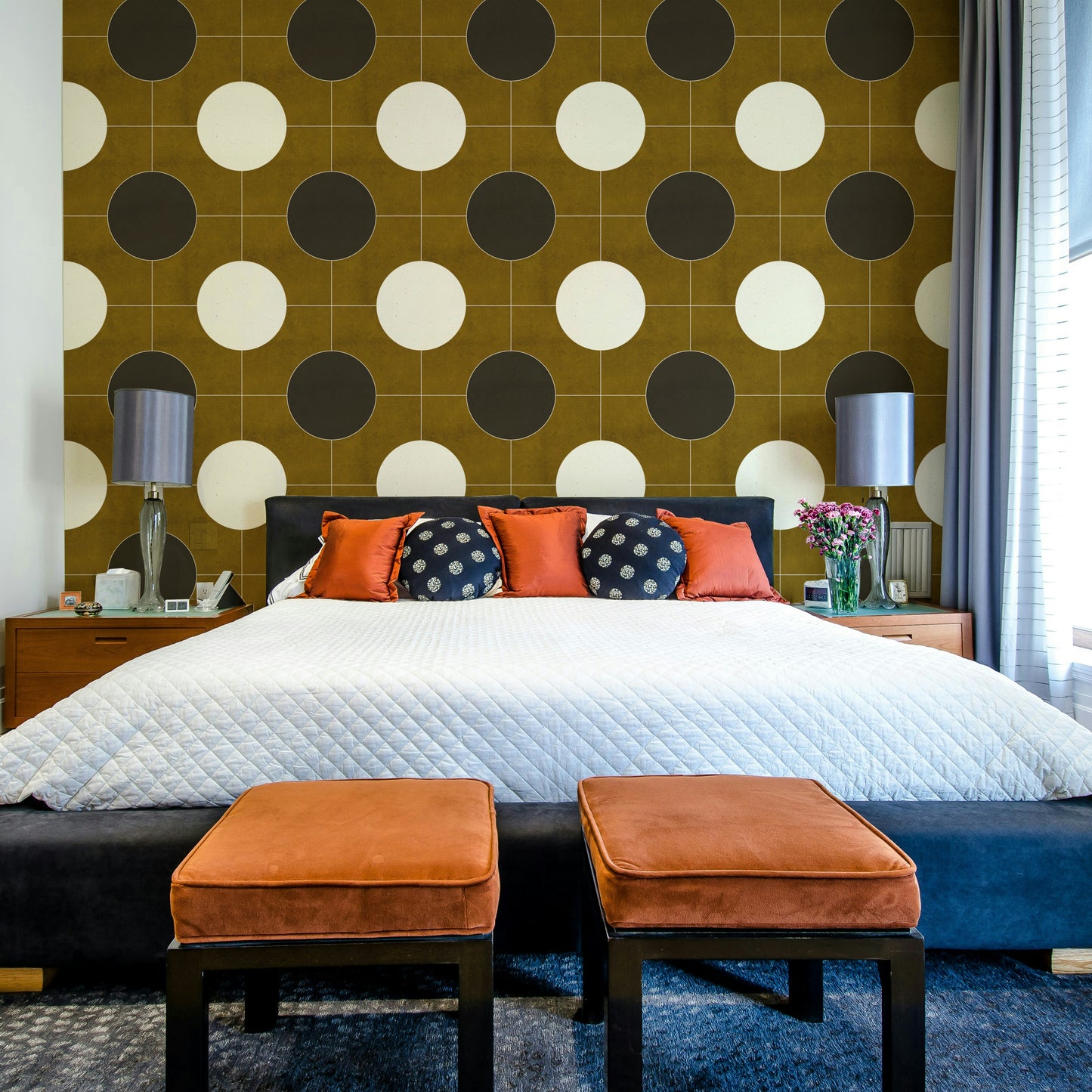 Mid-Century Modern Minimalism Wallpaper⁠